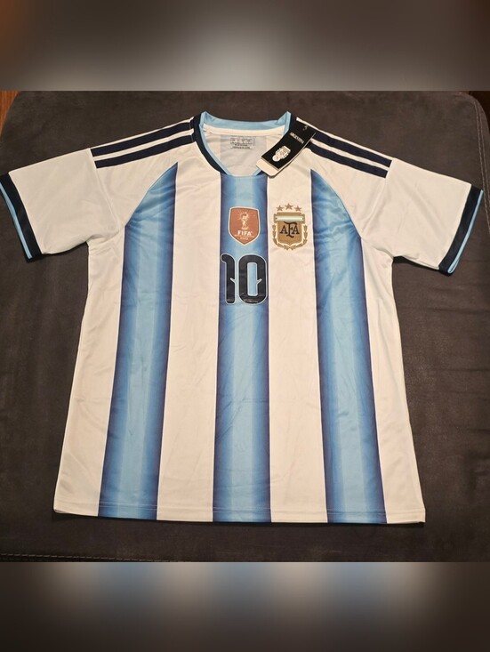 Fifa Other - Messi Argentina National Team #10 Messi Soccer Jersey - Mens Large Brand New .